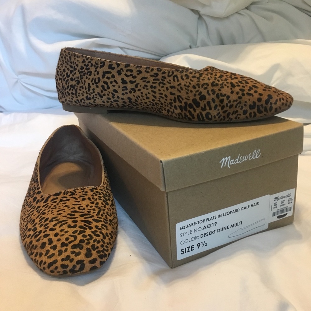 Madewell Leopard Flats